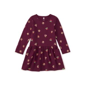 LONG SLEEVE POCKET DRESS 26F12311-4T6