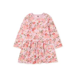 LONG SLEEVE POCKET DRESS 26F12312-4T5